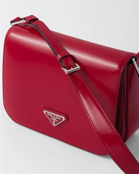 prada large leather shoulder bag|Prada outlet shoulder.